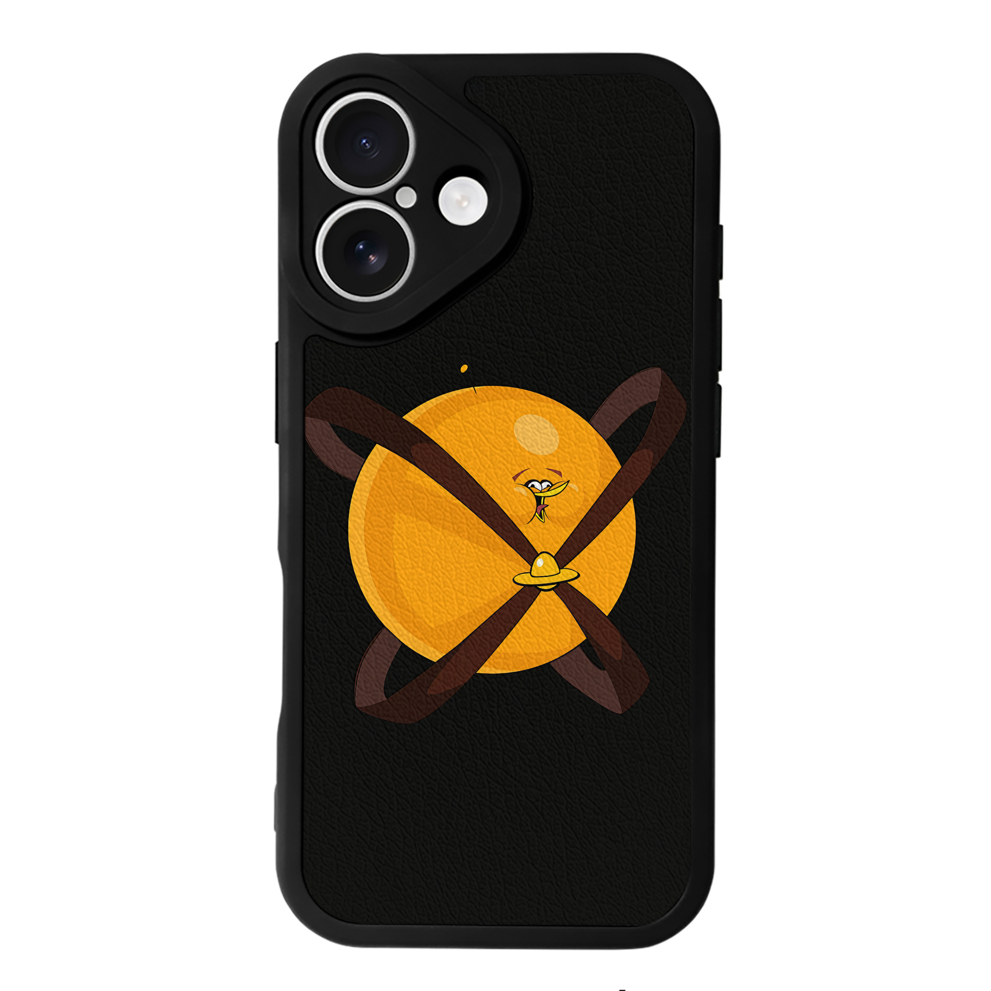 （画像用） Angry Birds アングリーバード 【iPhone 16シリーズ対応】シリコンスマホケース（レザー調） 材質：シリコン